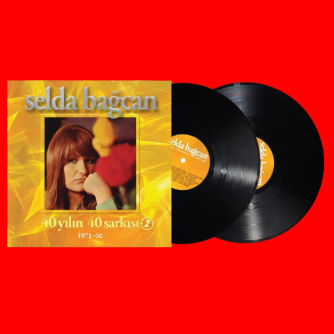Selda Bağcan Plak | 40 Yılın 40 Şarkısı 2|Özgün|Protest Müzik (2 Plak) Schallplatte|LP
