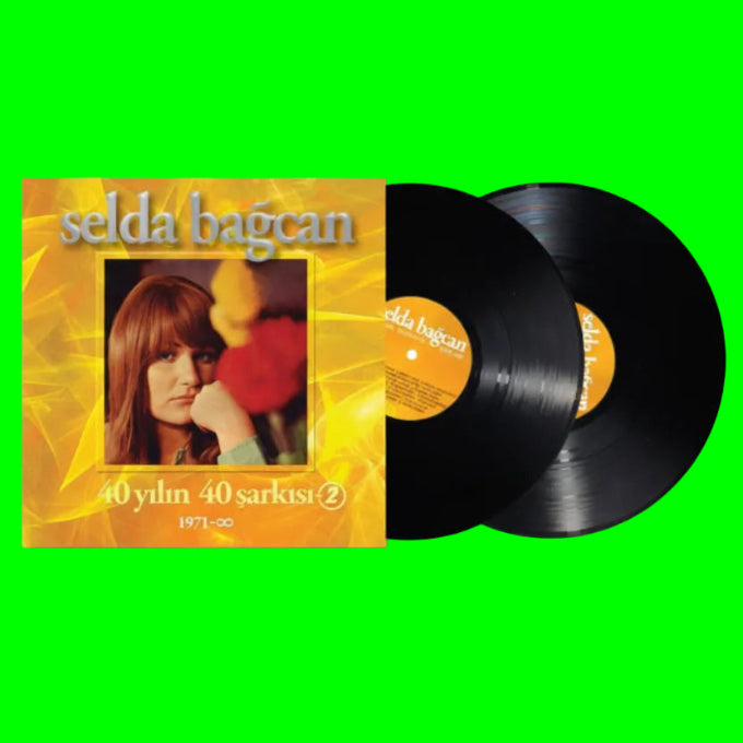 Selda Bağcan Plak | 40 Yılın 40 Şarkısı 2|Özgün|Protest Müzik (2 Plak) Schallplatte|LP