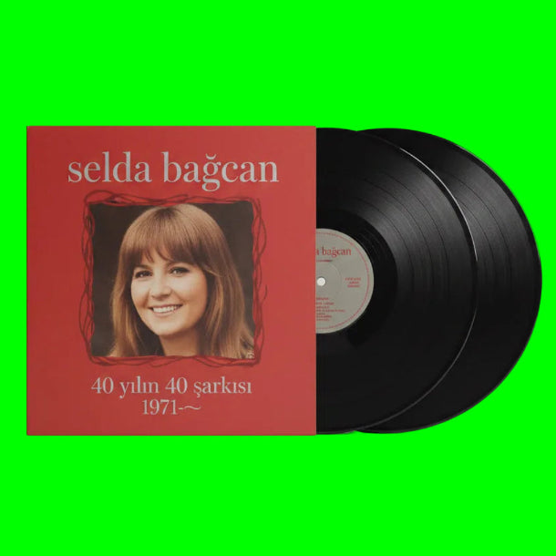 Selda Bağcan Plak |40 Yılın Şarkıları | 2 Plaket|Özgün|Protesto|Türk Halk|Plak|kayıt|LP