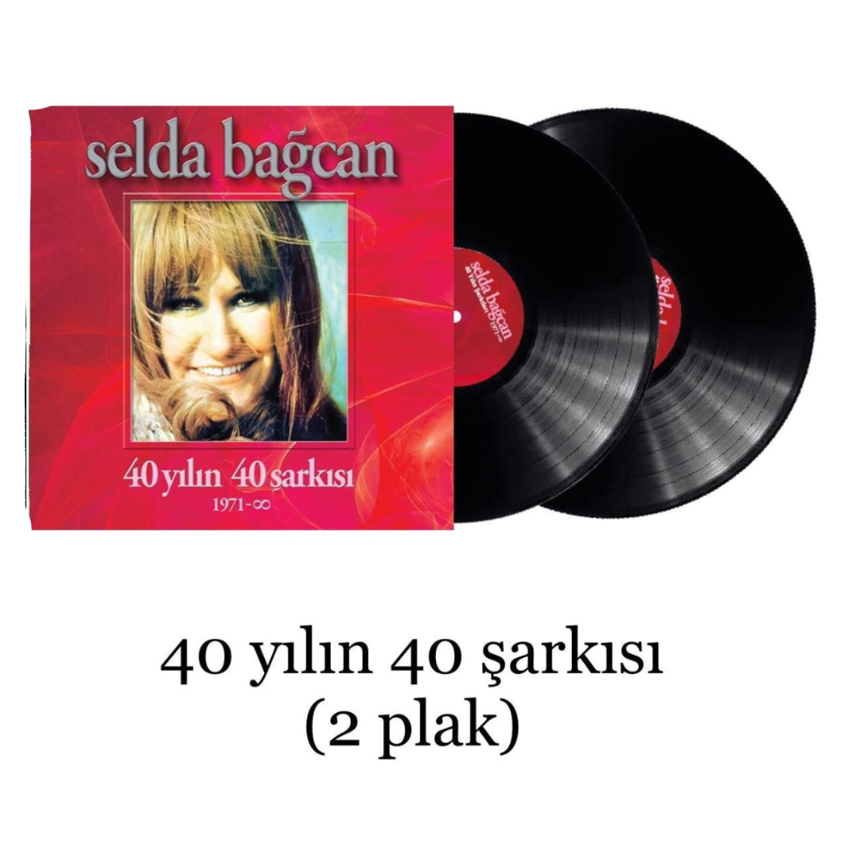 Selda Bağcan Plak |40 Yılın Şarkıları | 2 Plaket|Özgün|Protesto|Türk Halk|Plak|kayıt|LP