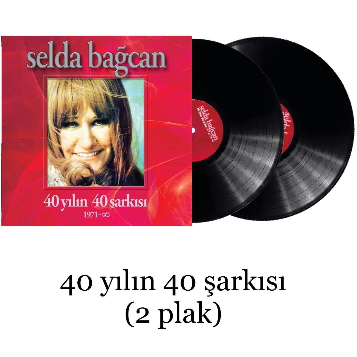 Selda Bağcan Plak -Selda Bagcan- 40 Yılın Şarkıları -40 Yilin Sarkilari( 2 Plak)Schallplatte