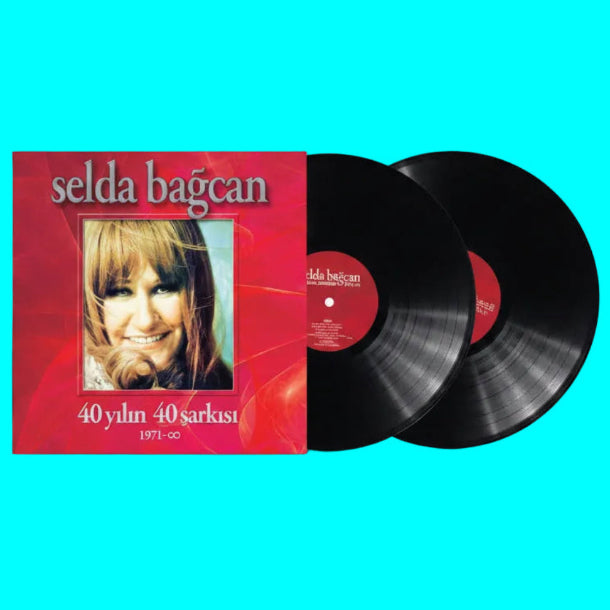 Selda Bağcan Plak |40 Yılın Şarkıları | 2 Plaket|Özgün|Protesto|Türk Halk|Plak|kayıt|LP