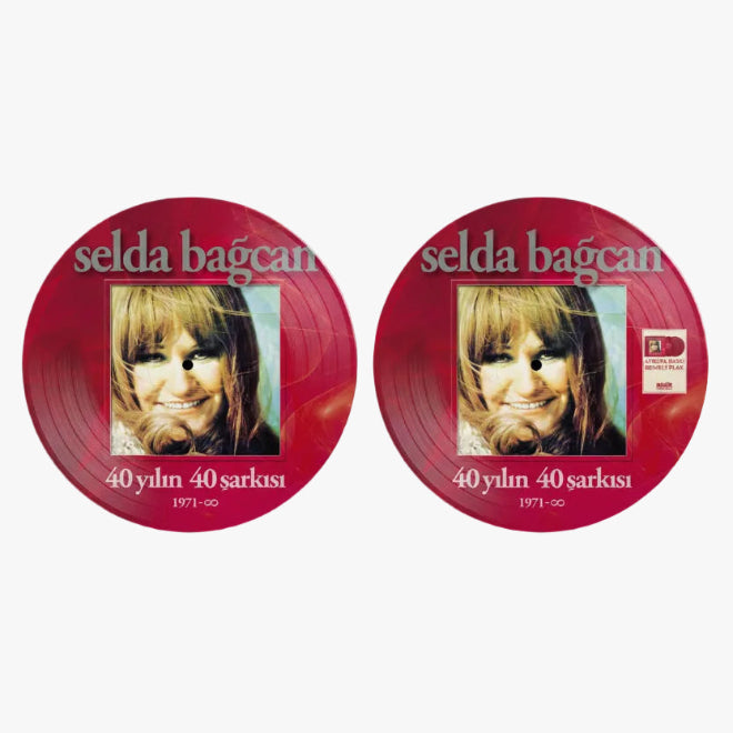 Selda Bağcan - 40 Yılın Şarkıları (Kırmızı Renkli) (2 Plak) Selda Bağcan - 40 Yılın Şarkıları Schallplatte | LP