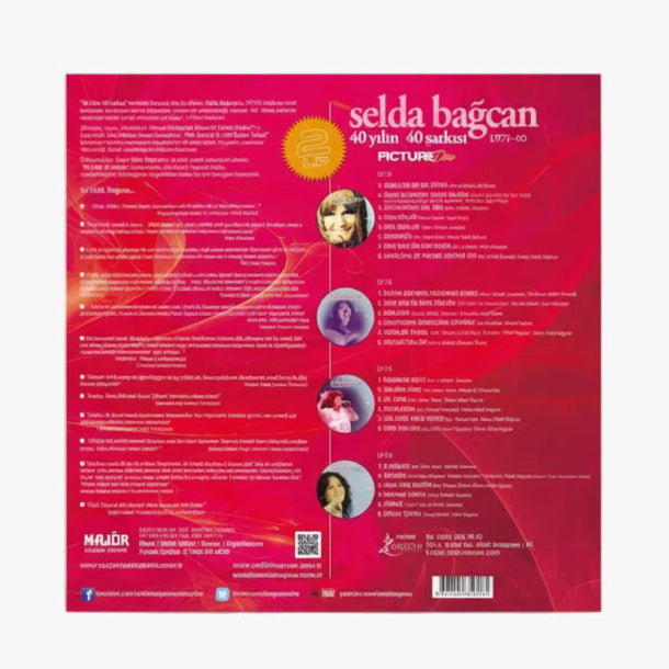 Selda Bağcan - 40 Yılın Şarkıları Plak (Picture 2 LP) Selda Bağcan - 40 Yılın Şarkıları Schallplatte | LP