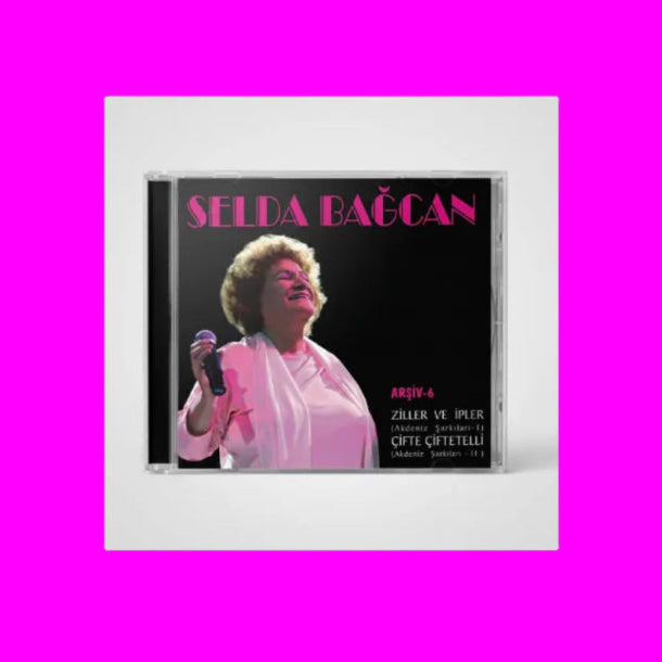 Selda Bağcan - Arşiv 6 Box Set ( 2 CD ) (CD) Selda Bağcan | Arşiv| 6 | Ziller ve İpler | Çifte Çiftetelli  | Ağlama Anne | CD