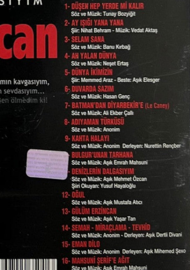Selda Bağcan - Deniz'lerin Dalgasıyım (CD)Selda Bağcan CD - Denizlerin Dalgasıyım CD