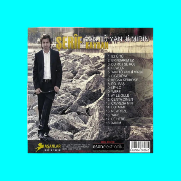 Şerif Kayran - Yan Tû Yan Jî Mirin (CD) Kürtçe | Etnik |Kürt müziği | CD