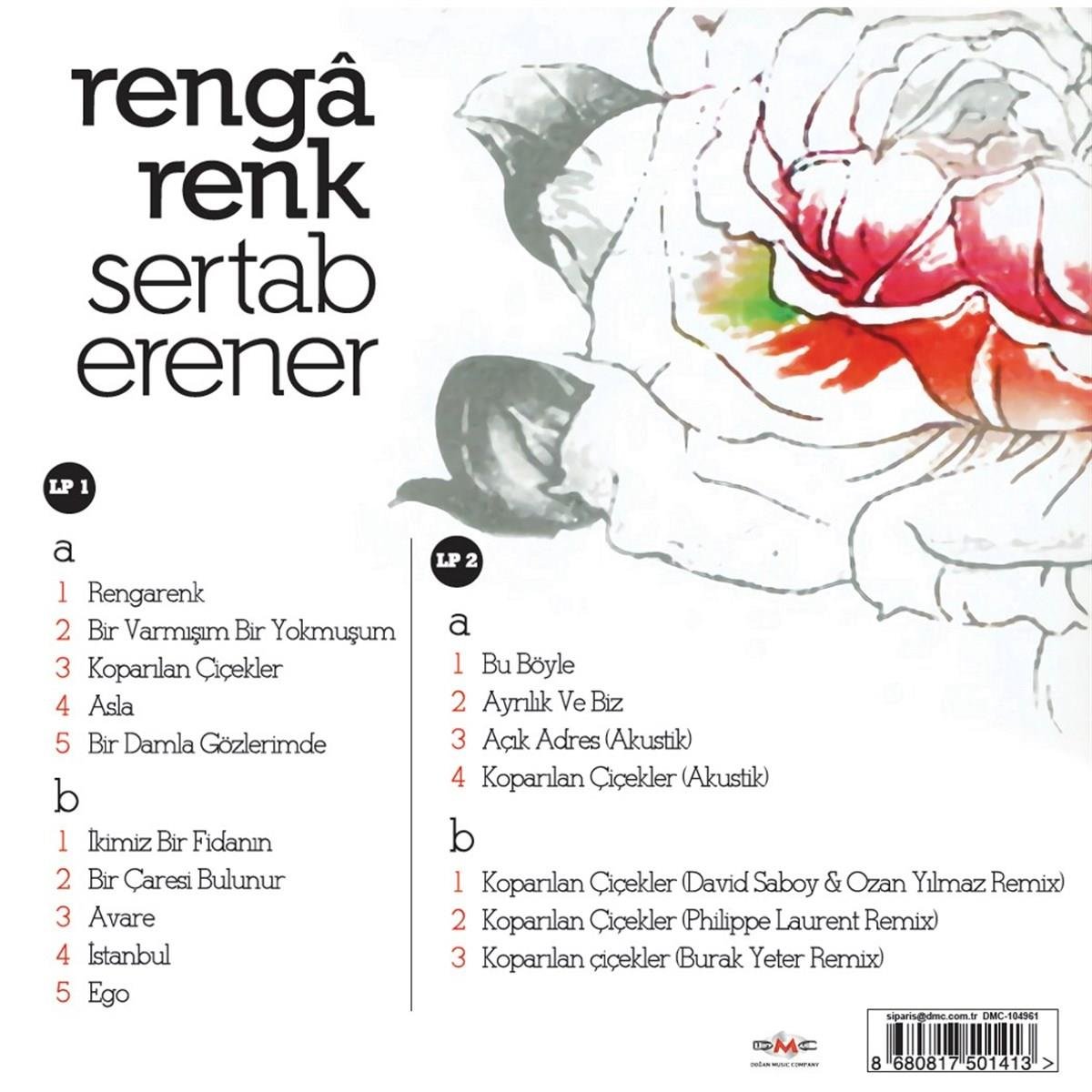 Sertab Erener- Rengarenk ( 2 Plak)Schallplatte