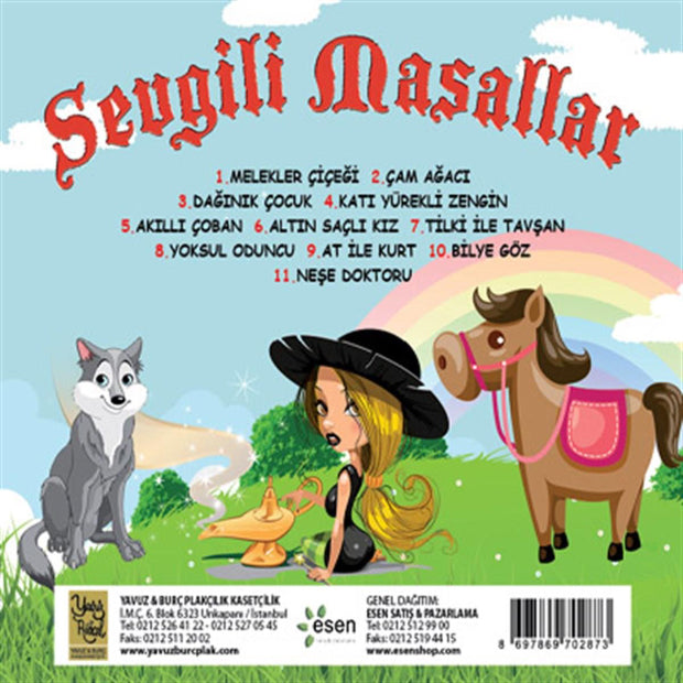 Çocuk Masalları | Sevgili Masallar | CD | Almanya ' da çocuk yayınları | Ücretsiz Kargo