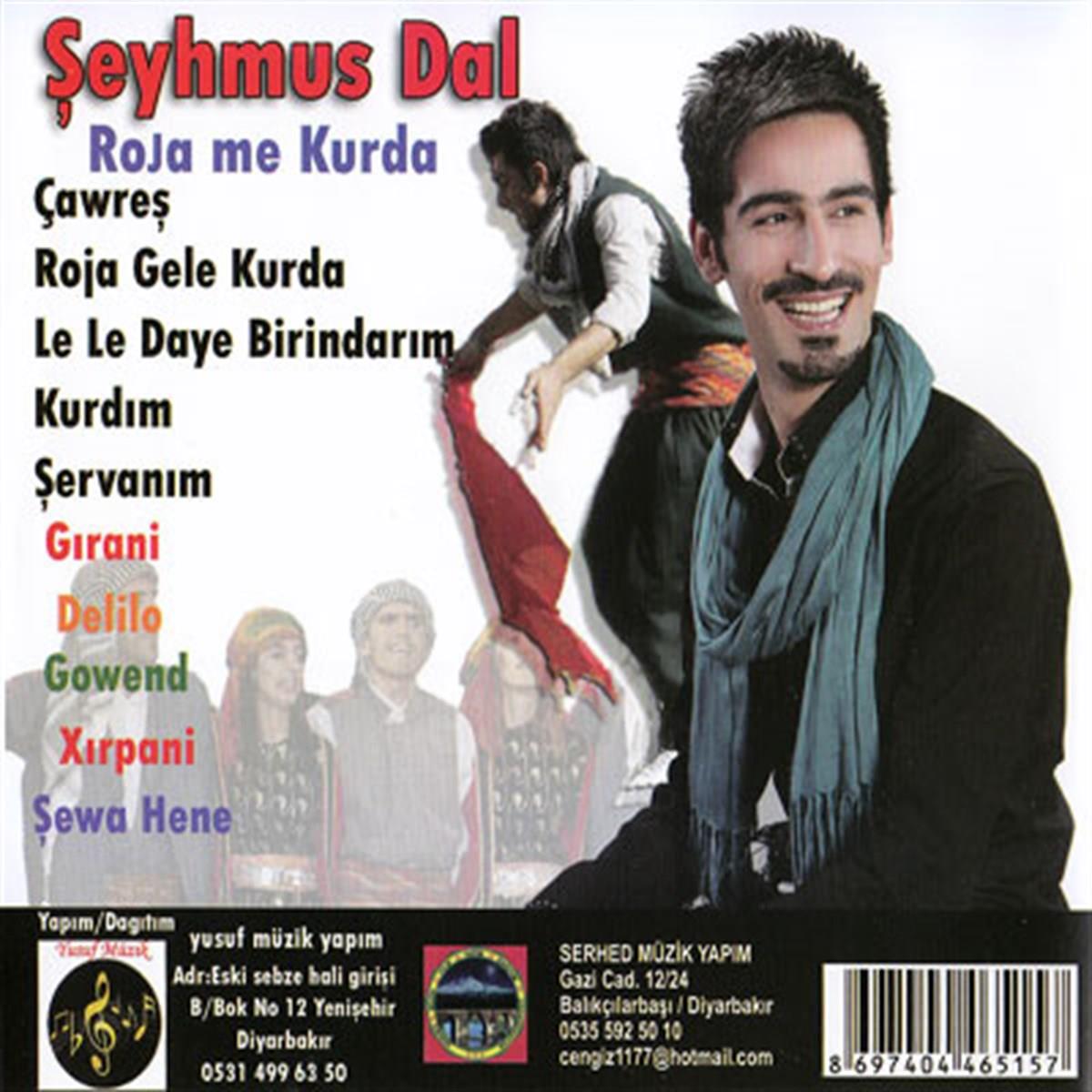 Şeyhmus Dal - Roja Gele Kurda CD /Aşanlar Müzik