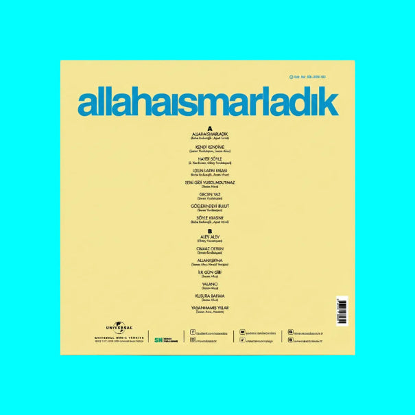 Sezen Aksu - Allahaısmarladık (Plak)Sezen Aksu - Allahaısmarladık Plak | Schallplatte | LP