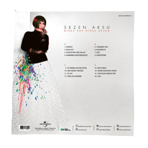 Sezen Aksu - Biraz Pop Biraz Sezen plak (Türkischer Pop | Schallplatte | LP)