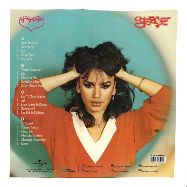 Sezen Aksu - Serçe (Türk Popu) | kayıt | 2 |(LP)