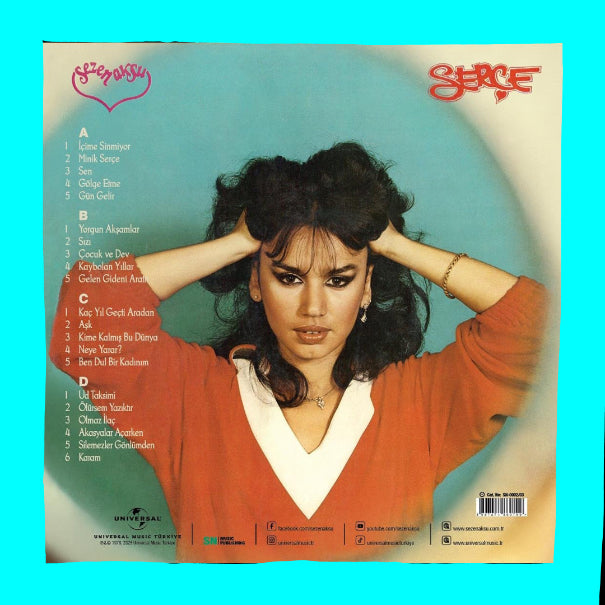 Sezen Aksu - Serçe (Türk Popu) | kayıt | 2 |(LP)
