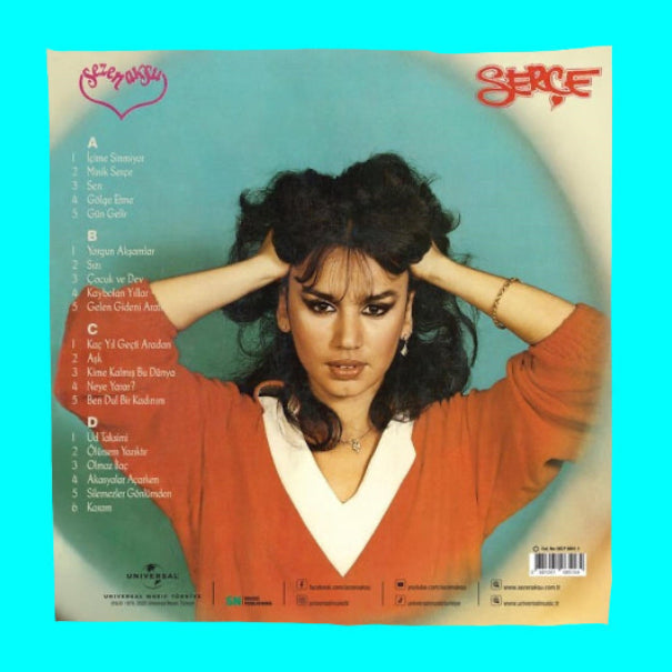 Sezen Aksu - Serçe Plak(Sarı Renkli 2 Plak) Sezen Aksu Serce Plak | 2 Plak | 2 LP