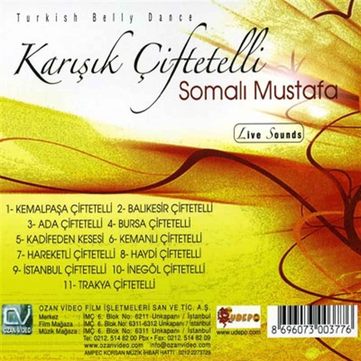 Somalı Mustafa - Karışık Çiftetelli CD