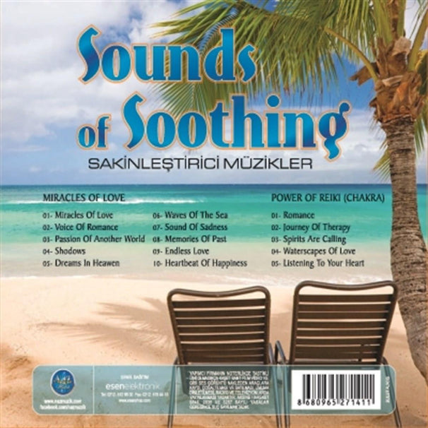 Sound Of Soothing CD - Sakinleştirici Müzikler CD (Sakinleştirici Müzikler CD)Soothing Relaxation-Therapy CD