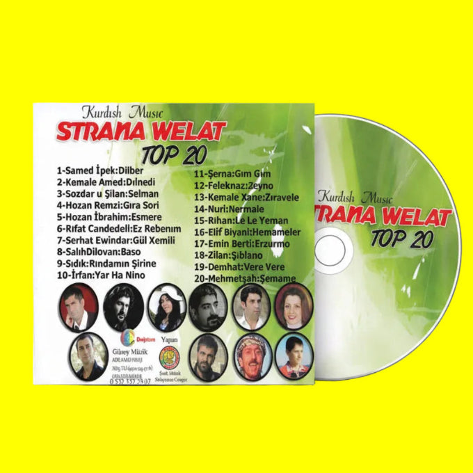 Strana Welat - Top 20 (CD) Kürtçe Halay | Kurdish Music | CD