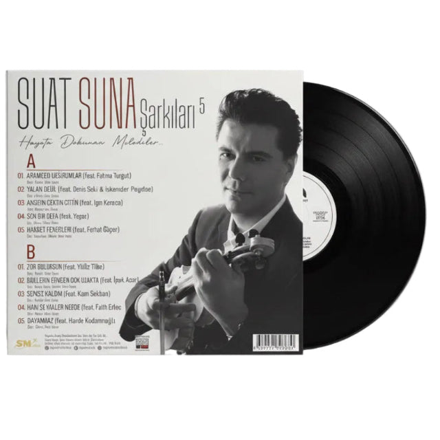 Suat Suna Şarkıları Plak - Suat Suna Hayata Dokunan Melodiler Plak | Suat Suna Schallplatte | LP