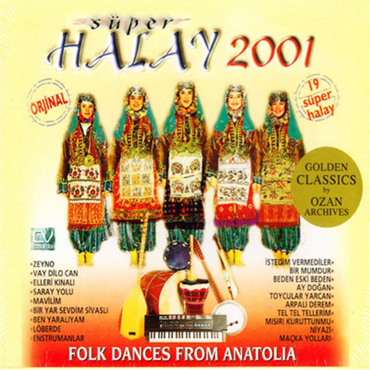 Süper Halay 2001 (CD)