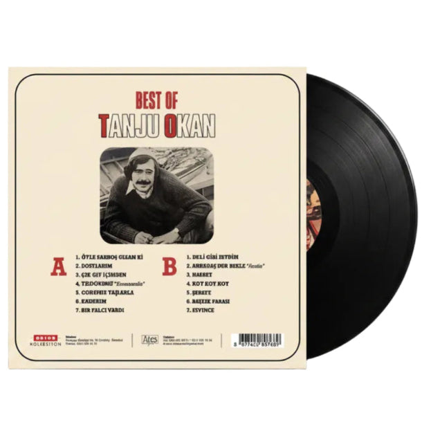 Tanju Okan - Best Of (Plak)Türk pop | müziği | Türk Hafif | Müziği | Plak | Schallplatte | LP