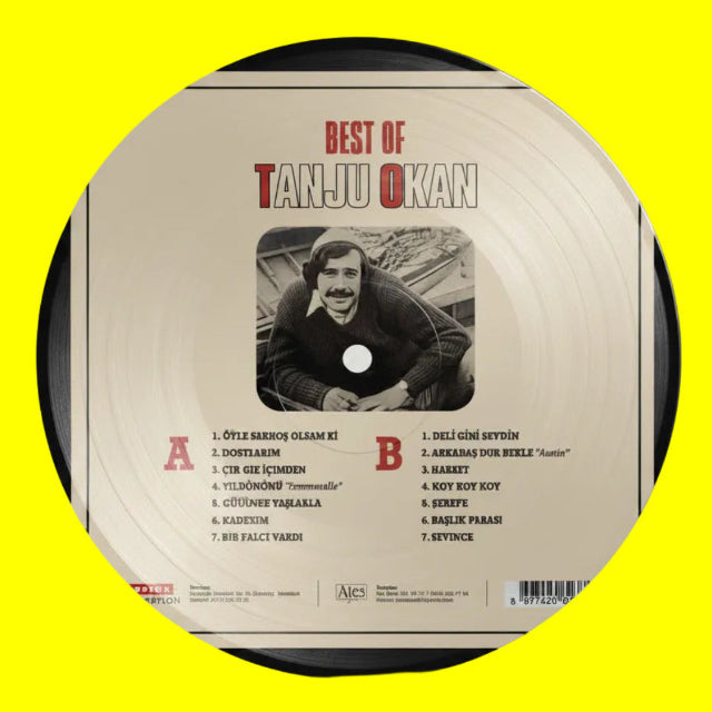 Tanju Okan - Best Of (Plak)Türk pop | müziği | Türk Hafif | Müziği | Plak | Schallplatte | LP