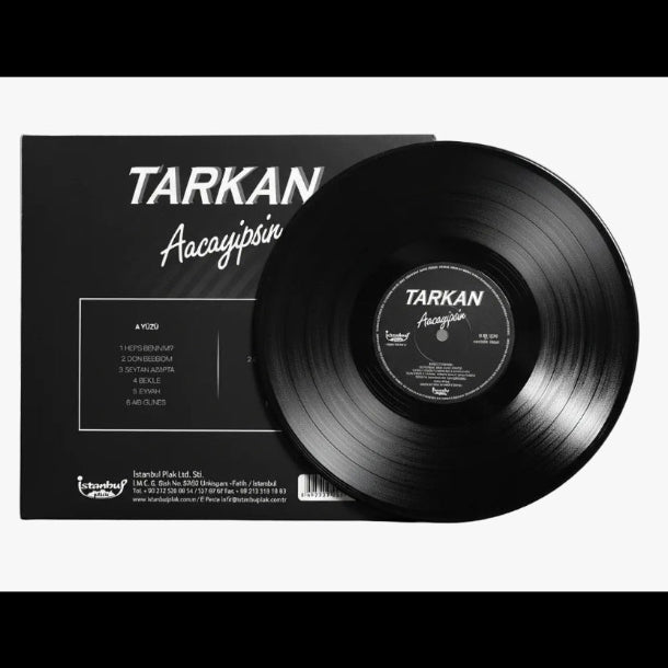 Tarkan Plak | Acayipsin | Aacayipsin Plak  (Türkischer Pop | Plak| LP| TARKAN Schallplatte)