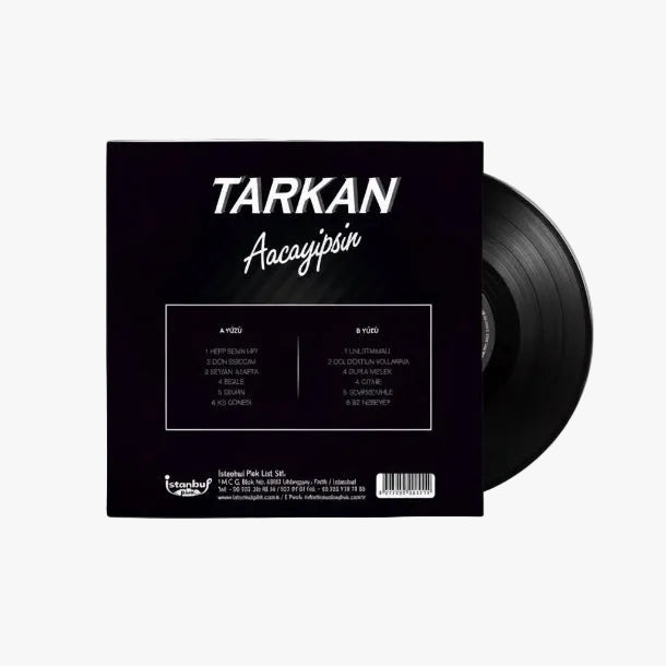 Tarkan - Aacayipsin plak ( Türkçe | pop | Plak ) Türkischer Pop | Schallplatte | LP | Türk pop