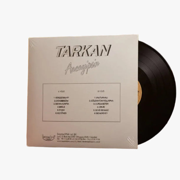 Tarkan Plak | Acayipsin | Aacayipsin Plak  (Türkischer Pop | Plak| LP| TARKAN Schallplatte)