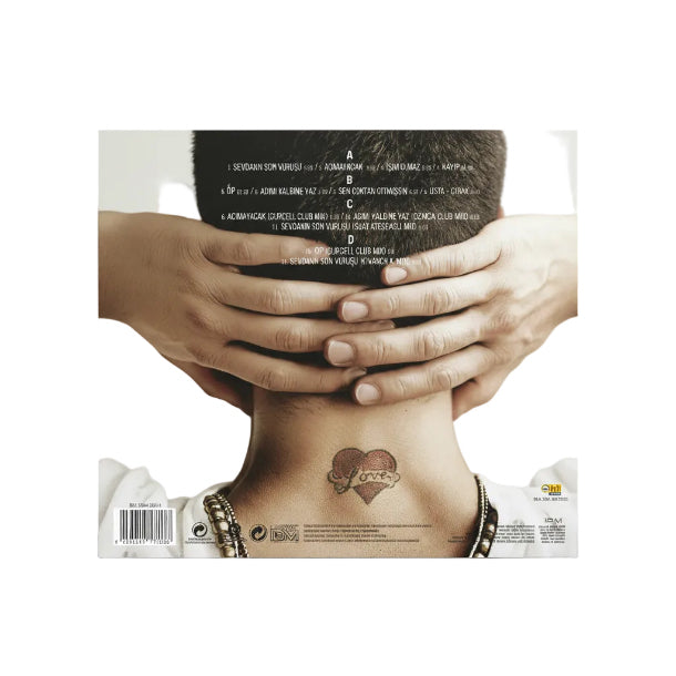 Tarkan Plak | Adımı Kalbine Yaz  (Türkçe Plak)| Pop Plak)Plak | LP