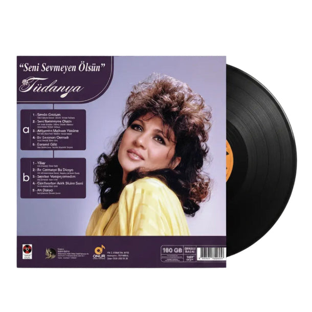 Tüdanya - Seni Sevmeyen Ölsün (Plak) Arabesk Müzik | Tüdanya Seni Sevmeyen Ölsün Plak | LP