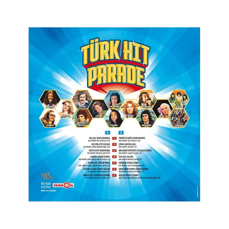 Türk Hit Parade Plak( Schallplatte )