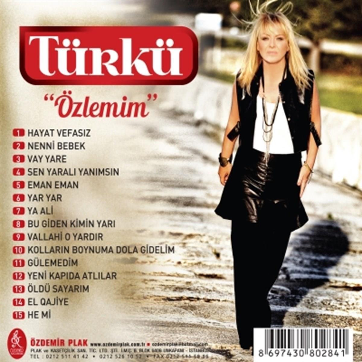 Türkü - Özlemim CD /Özdemir Müzik