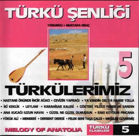 Türkü Şenliği 5 (CD) Türkülerimiz | Türk halk | Halk Müzigi | halk müziği | CD | Türkisch volksmusik | CD