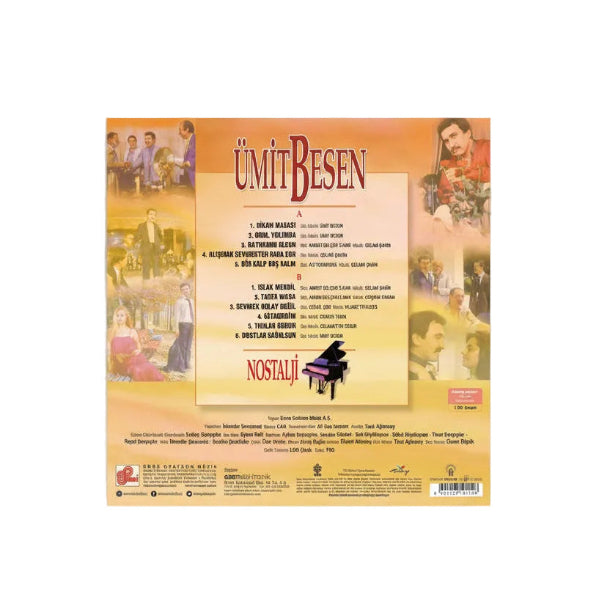 Ümit Besen Plak | Ümit Besen Nostalji Plak (Arabesk Plak | Schallplatte | LP )