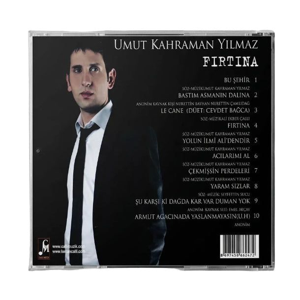 Umut Kahraman Yılmaz - Fırtına (CD) Umut Kahraman Yılmaz Fırtına CD |Türk Halk Müziği / Özgün Müzik | CD