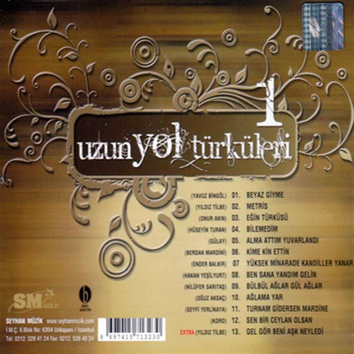 UZUN YOL TÜRKÜLERI 1 CD - Uzun Yol Türküleri 1 Cd