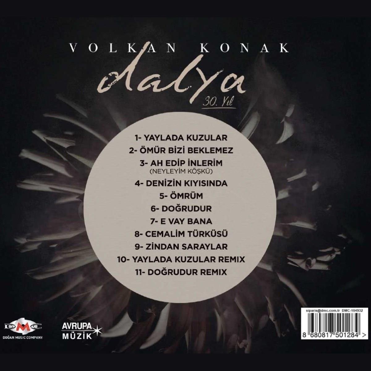 Dmc/Avrupa-Volkan Konak-Dalya 30.Yıl(CD)