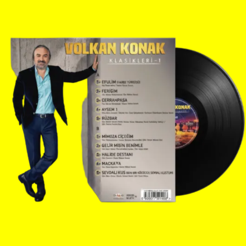 Volkan Konak - Klasikleri Plak (Volkan Konak Plak) Volkan Konak Klasikleri Plak | Schallplatte | LP