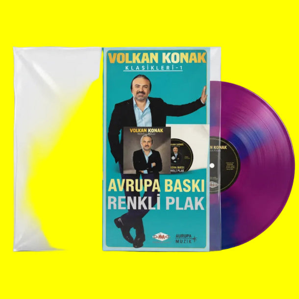Volkan Konak - Klasikleri Vol.1 (Renkli Plak) Volkan Konak - Klasikleri Plak (Renkli Plak) Schallplatte