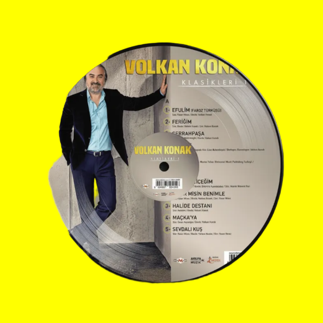 Volkan Konak - Klasikleri Vol.1 (Renkli Plak) Volkan Konak - Klasikleri Plak (Renkli Plak) Schallplatte