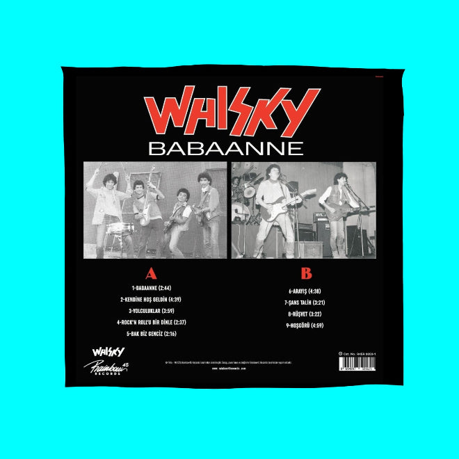 Whisky - Babaanne Plak (Limitli Baskı) (2 Plak)Türkçe Rock | Hard rock | heavy metal | Plak | LP