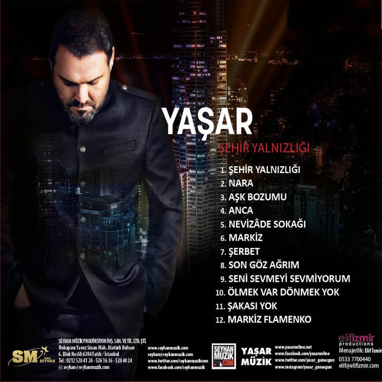 Seyhan Müzik/Yaşar-Şehir Yalnızlığı-Türkcepop CD