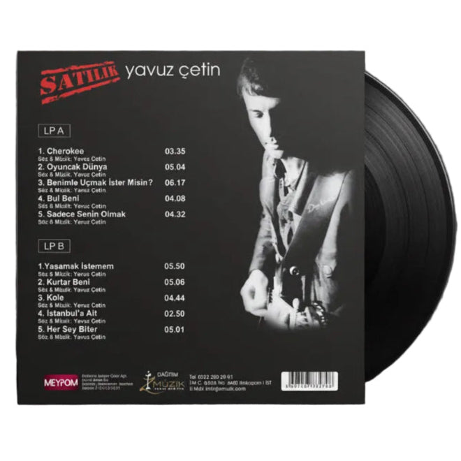 Yavuz Çetin - Satılık (Plak) Yavuz Çetin Satılık Plak | Yavuz Çetin  Satılık Schallplatte | LP