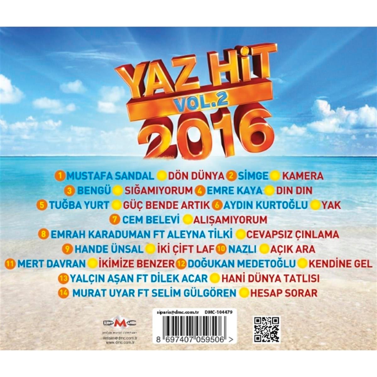 DMC/Yaz Hit 2016-Vol. 2(CD)