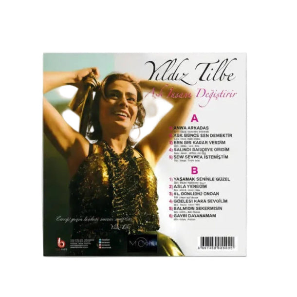 Yıldız Tilbe Plak | Aşk İnsanı Değiştirir Vol :1 Plak| LP (Arabesk Plaka)