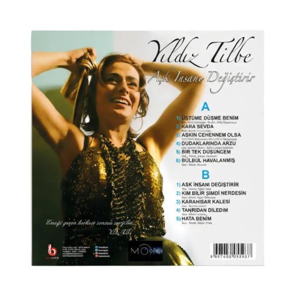 Yıldız Tilbe Plak | Aşk İnsanı Değiştirir Plak | Vol 2 (  Türkische Popmusik )Schallplatte | LP