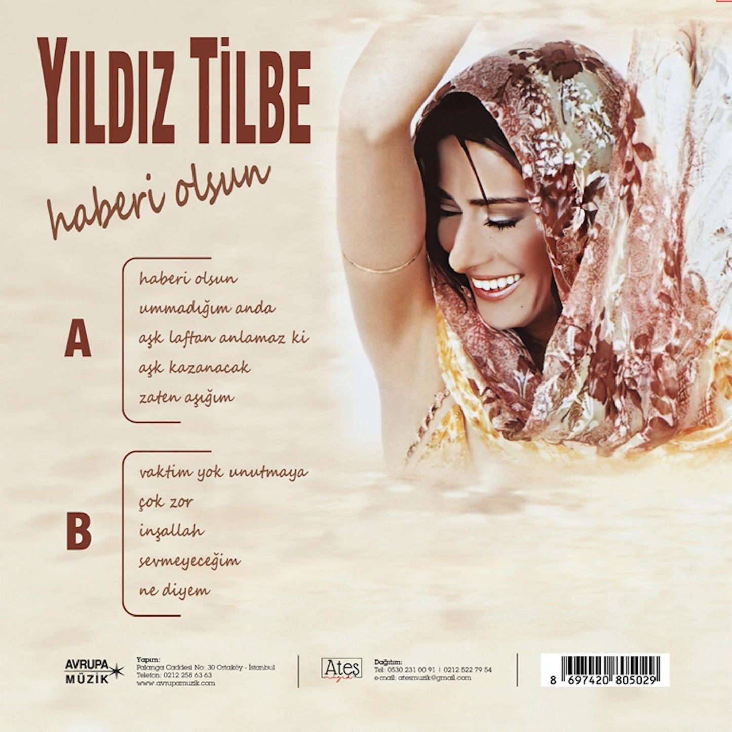 Yıldız Tilbe - Yildiz Tilbe-Haberi Olsun - Plak-Schallplatte