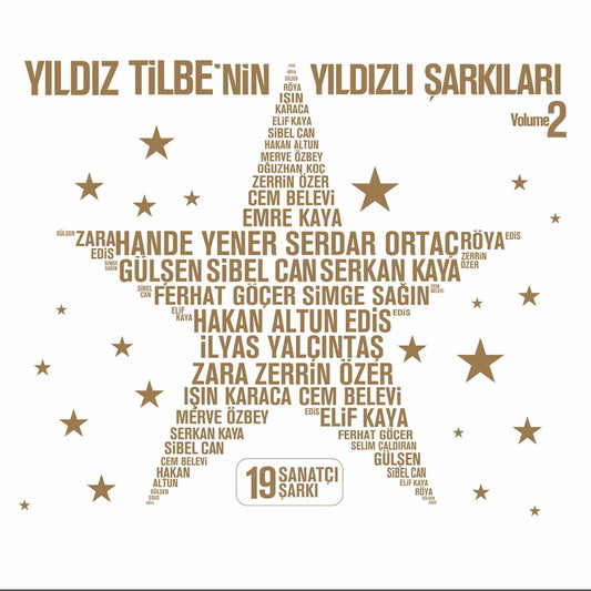 Yıldız Tilbe'nin Yıldızlı Şarkıları Plak Tilbe'nin Yildizli Sarkilari -Volume 2 Plak