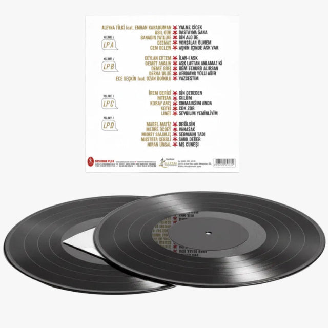 Yıldız Tilbe Plak | Yıldız Tilbe'nin Yıldızlı Şarkıları |Cilt 1 (Türk Popu) | Plak |kayıt | (LP)